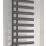 Reina 780mm x 500mm 775BTU Gunmetal Flat Designer Towel Radiator