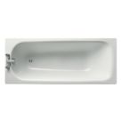 Armitage Shanks Sandringham  Single-Ended Bath Steel 2 Tap Holes 1700mm x 700mm