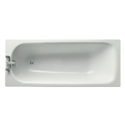 Armitage Shanks Sandringham  Single-Ended Bath Steel 2 Tap Holes 1700mm x 700mm