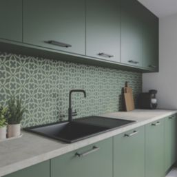Wilsonart Moss Tessera Green Splashback 3050mm x 750mm x 4mm