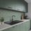 Wilsonart Moss Tessera Green Splashback 3050mm x 750mm x 4mm