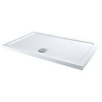 Rectangular Shower Tray White 1000 x 900 x 40mm