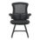 Nautilus Designs Luna Medium Back Cantilever/Visitor Chair Black