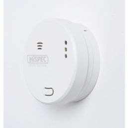 Hispec Fast Fix CO/FF10 Mains Interlinked Carbon Monoxide Alarm