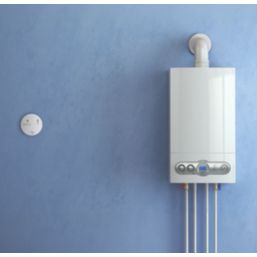 Hispec Fast Fix CO/FF10 Mains Interlinked Carbon Monoxide Alarm