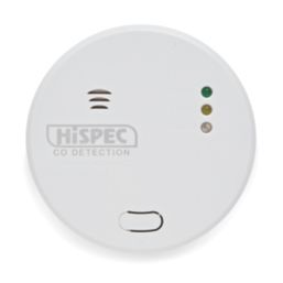 Hispec Fast Fix CO/FF10 Mains Interlinked Carbon Monoxide Alarm