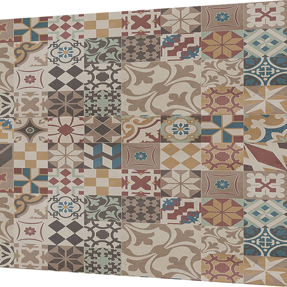 Splashwall  Brown / Blue / Yellow / Red Alloy Splashback 900mm x 800mm x 4mm