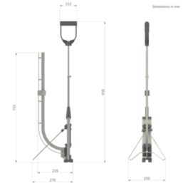 JG Speedfit Pipe Staple Gun
