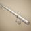 Rothley  Steel Handrail Kit Brushed Silver 3600mm
