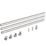 Rothley  Steel Handrail Kit Brushed Silver 3600mm