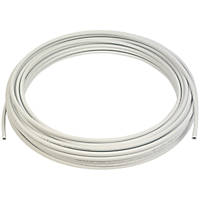 Push-Fit Polybutylene Barrier Pipe Coil 15mm x 50m White