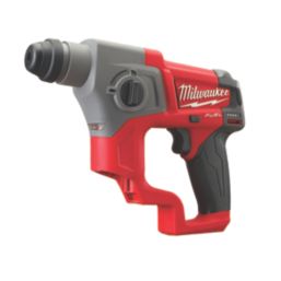 Milwaukee M12 CH-0 FUEL 1.7kg 12V Li-Ion RedLithium Brushless Cordless SDS Plus Drill - Bare