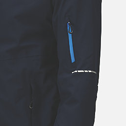 Regatta Exosphere II Waterproof Shell Jacket Navy / Oxford Blue Medium Size 39 1/2" Chest