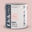 LickPro Max+ 2.5Ltr Pink 03 Matt Emulsion  Paint