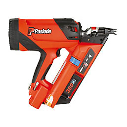 Paslode 360XI 90mm 7.4V 1 x 2.1Ah Lithium   First Fix Cordless Gas Nail Gun