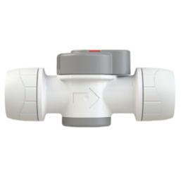 PolyPlumb Enhanced  Shut Off Valve 15mm