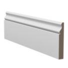 Essentials Primed MDF Ogee Skirting Board 2400mm x 119mm x 18mm 4 Pack
