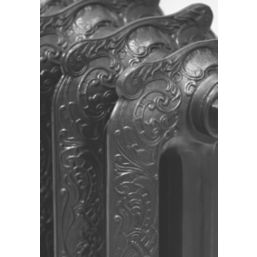 Terma Oxford 3-Column Cast Iron Radiator 470mm x 852mm Raw Metal 2928BTU