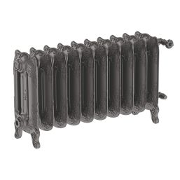 Terma 470mm x 852mm 2928BTU Raw Metal Cast Iron 3 Column Radiator