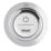 Mira Mode Chrome HP/Combi App Controlled Push-Button Bath Overflow Filler Tap  With Pop-Up Waste