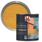 V33 2.5Ltr Light Oak Satin Solvent-Based Exterior Wood Stain