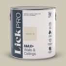 LickPro Max+ 2.5Ltr Greige 02 Matt Emulsion  Paint
