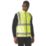Regatta Pro Zip Collar Hi-Vis Vest Yellow Medium 39.5" Chest