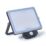 Stanley  Outdoor LED Slimline Floodlight With PIR Sensor Black 50W 4500lm