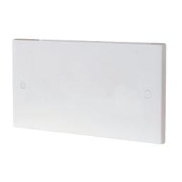 British General 900 Series 2-Gang Blanking Plate White