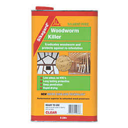 Sika  Sikagard Woodworm Killer Clear 5Ltr