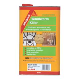Sika 5Ltr Clear Woodworm Treatment