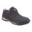 Amblers FS47 Size 6 Womens Black/Pink   Steel Toe Cap Safety Trainers