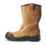 Site Gravel Size 7  Tan  Steel Toe Cap Safety Rigger Boots
