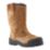 Site Gravel   Safety Rigger Boots Tan Size 7