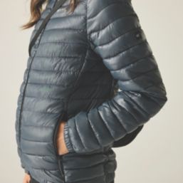 Regatta Hurden Baffled Womens Jacket Dark Storm Size 10