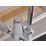Bristan Value Bib Single Lever Kitchen Taps Chrome-Plated 1 Pair