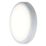 Knightsbridge BT Indoor & Outdoor Maintained or Non-Maintained Switchable Emergency Round LED Bulkhead With Microwave Sensor White 9W 730 - 810lm