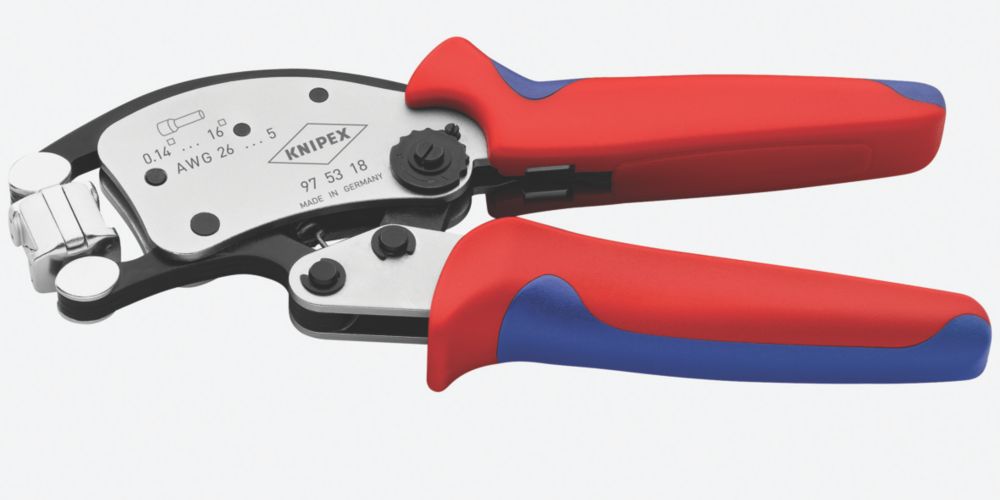 Knipex 97 55 14 Self-Adjusting Crimping Pliers For Wire Ferrules - View #13