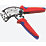 Knipex Twistor16 Self-Adjusting Crimping Pliers 7.9" (200mm)