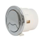 Fluidmaster  Dual-Flush Pneumatic Button Polished Chrome