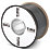 Time RG6 Black 2-Core Shotgun Coaxial Cable 50m Drum