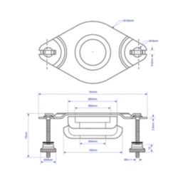 McAlpine Supereasy Coupling Kit Stainless & Black 45 Pack
