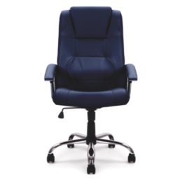 Nautilus Designs Westminster High Back Executive Chair Blue