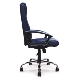 Nautilus Designs Westminster High Back Executive Chair Blue
