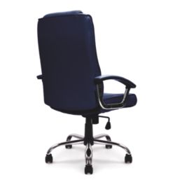 Nautilus Designs Westminster High Back Executive Chair Blue