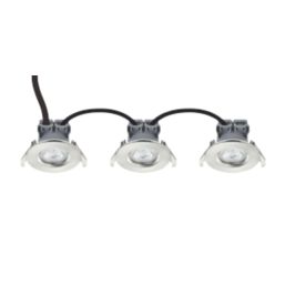 LAP  Fixed  LED Downlights Brushed Nickel 4.5W 400lm 10 Pack