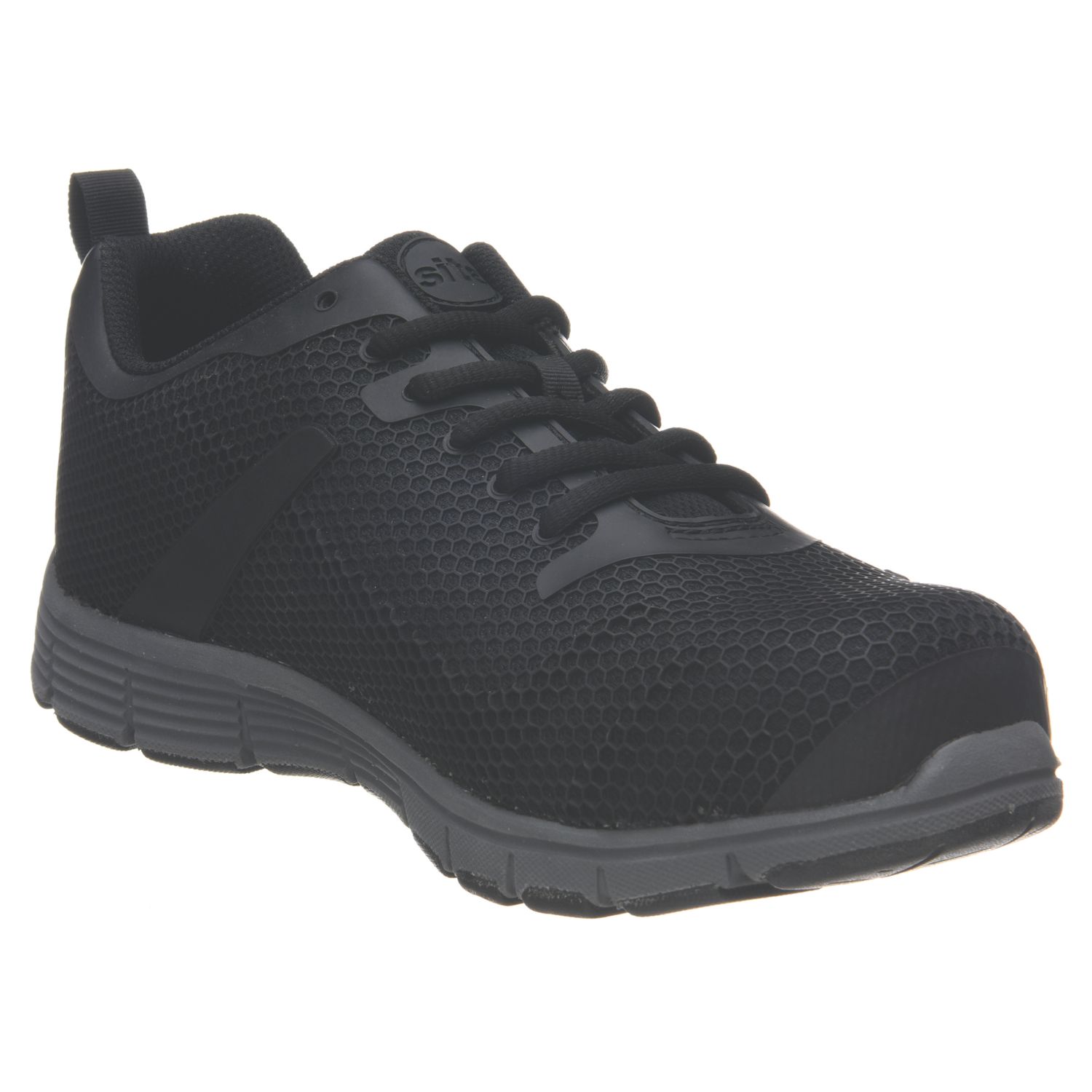 Site Donard Size 13 Black Water-Resistant Steel Toe Cap Safety Trainers (562VU)
