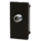 LAP  Modular F-Type Satellite Socket Black