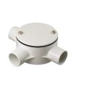 Tower 3 Way 20mm Tee Box White