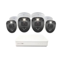 Swann SWNVK-8ADVX5MP4B-EU 1TB HDDGB 8-Channel 4K NVR CCTV Kit & 4 x 5MP Indoor & Outdoor Cameras